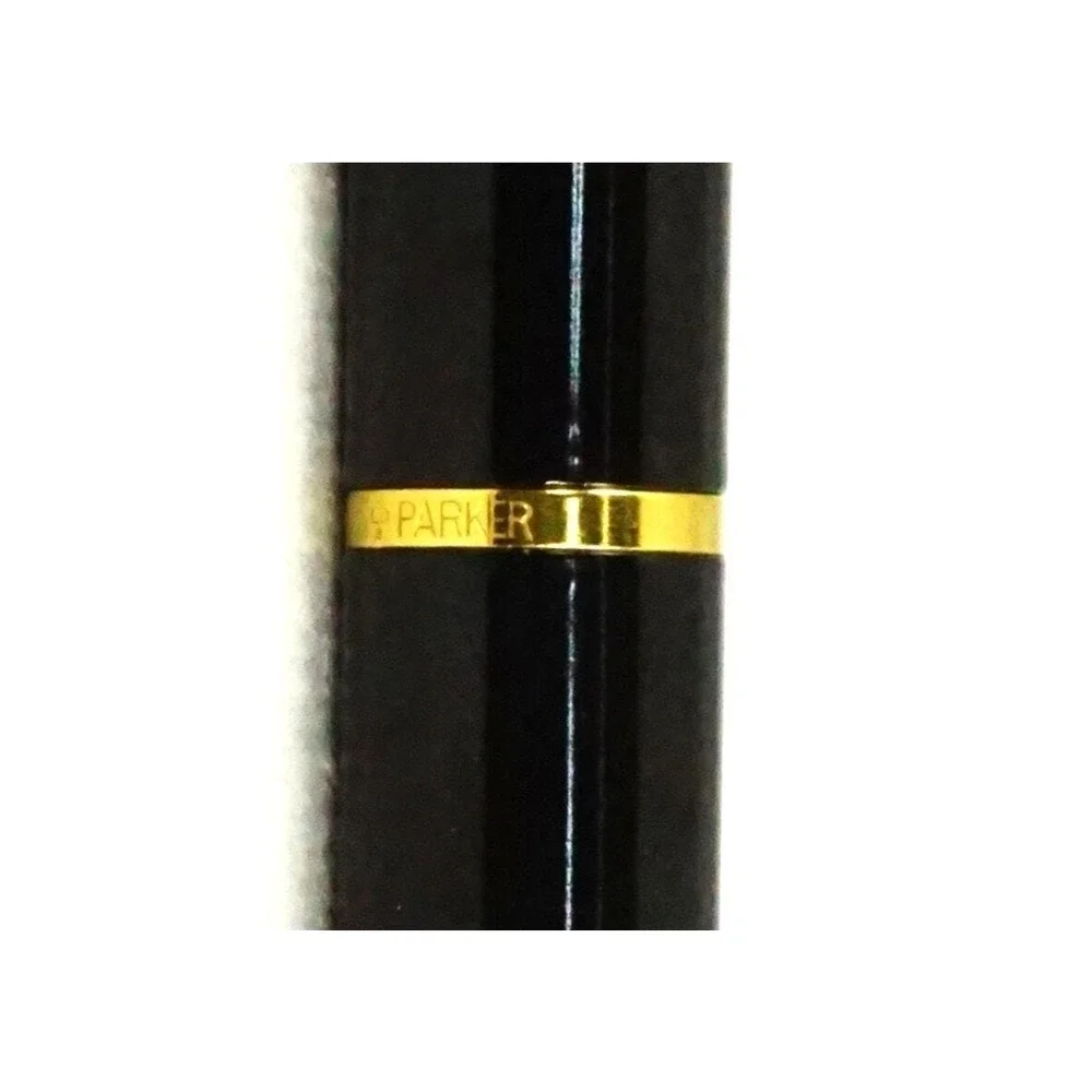 Vintage Black and Gold Parker Ballpoint Pen Made in UK